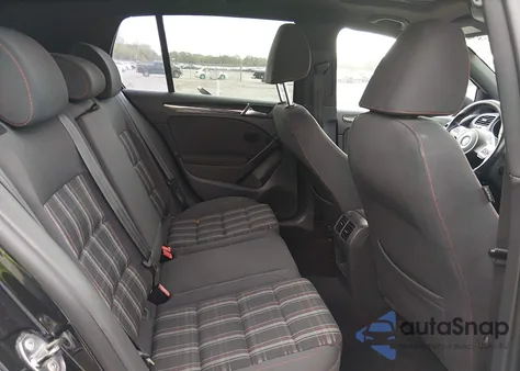 2012 Volkswagen Gti 4-Door из США, поврежденный, VIN WVWHD7AJ5CW126010